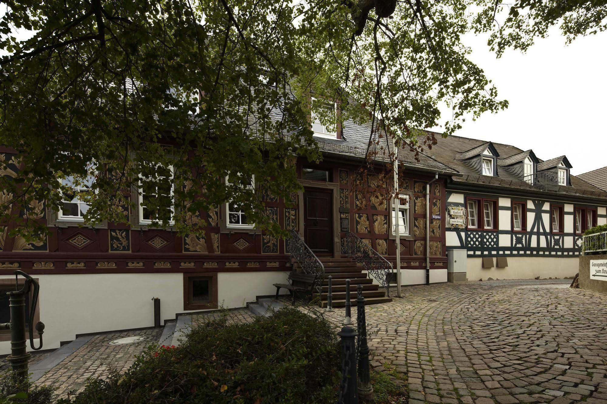 Hotel Und Weinhaus Zum Krug Eltville am Rhein Exterior photo